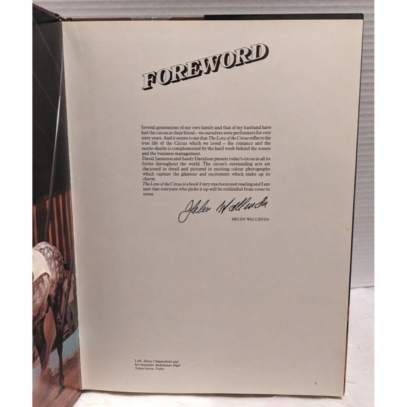 Colorful World of the Circus 1980 Hardcover Clowns Jamieson Animals David Vtg - Picture 4 of 14